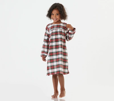 Stewart Plaid Flannel Nightgown