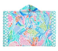 Lilly Pulitzer Mermaid Cove Beach Hooded Towel