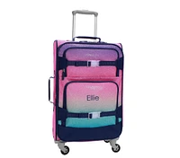 Mackenzie Rainbow Ombre Glitter Ultimate Luggage