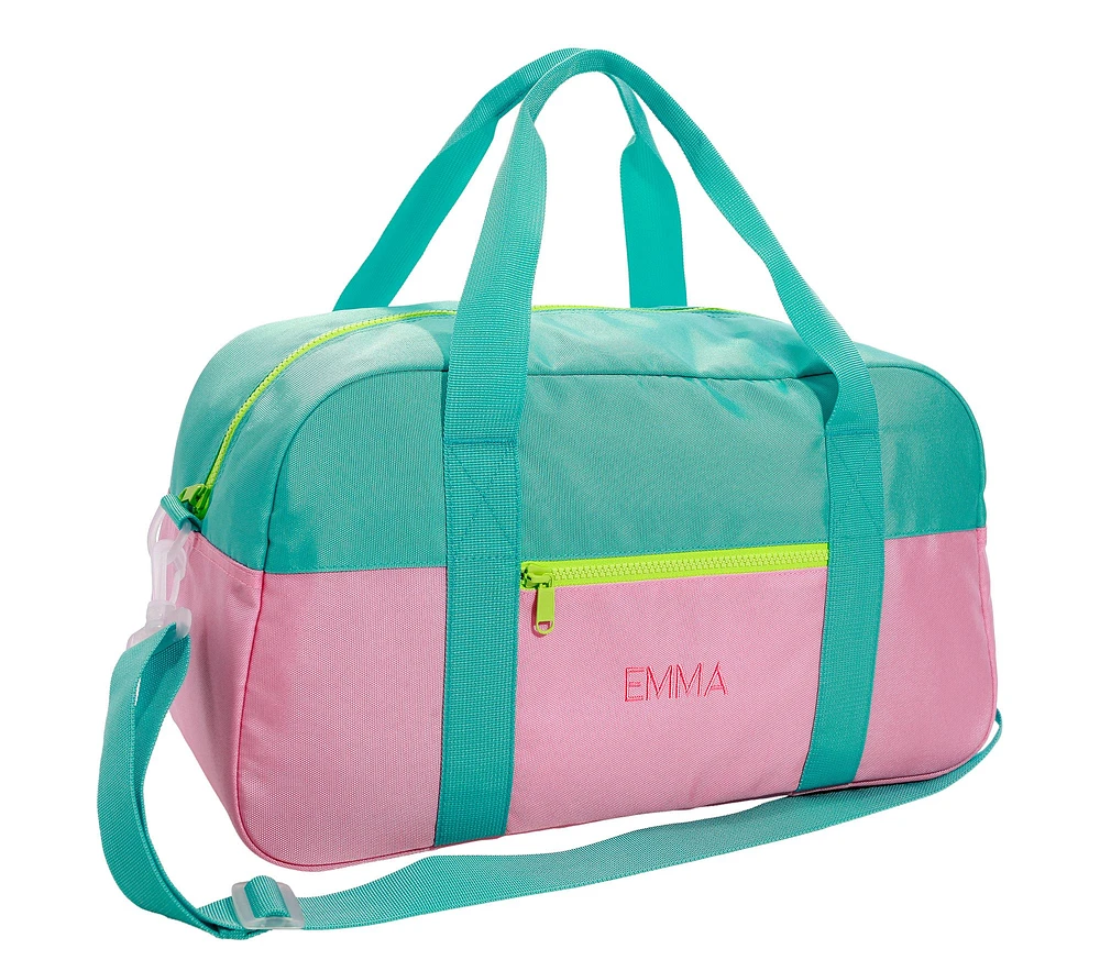 Astor Pink/Aqua/Lime Duffle Bag