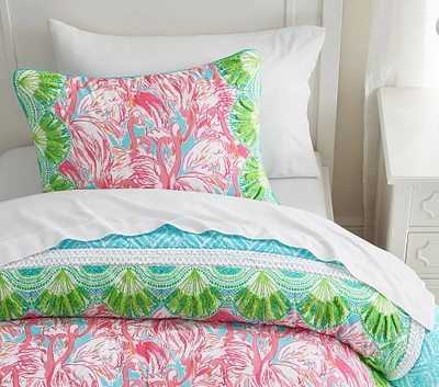 Lilly Pulitzer Pink Colony Quilt & Shams