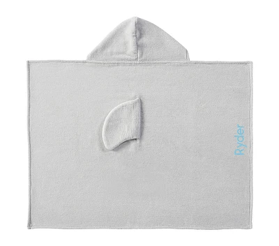 Shark Baby Beach Hooded Towel