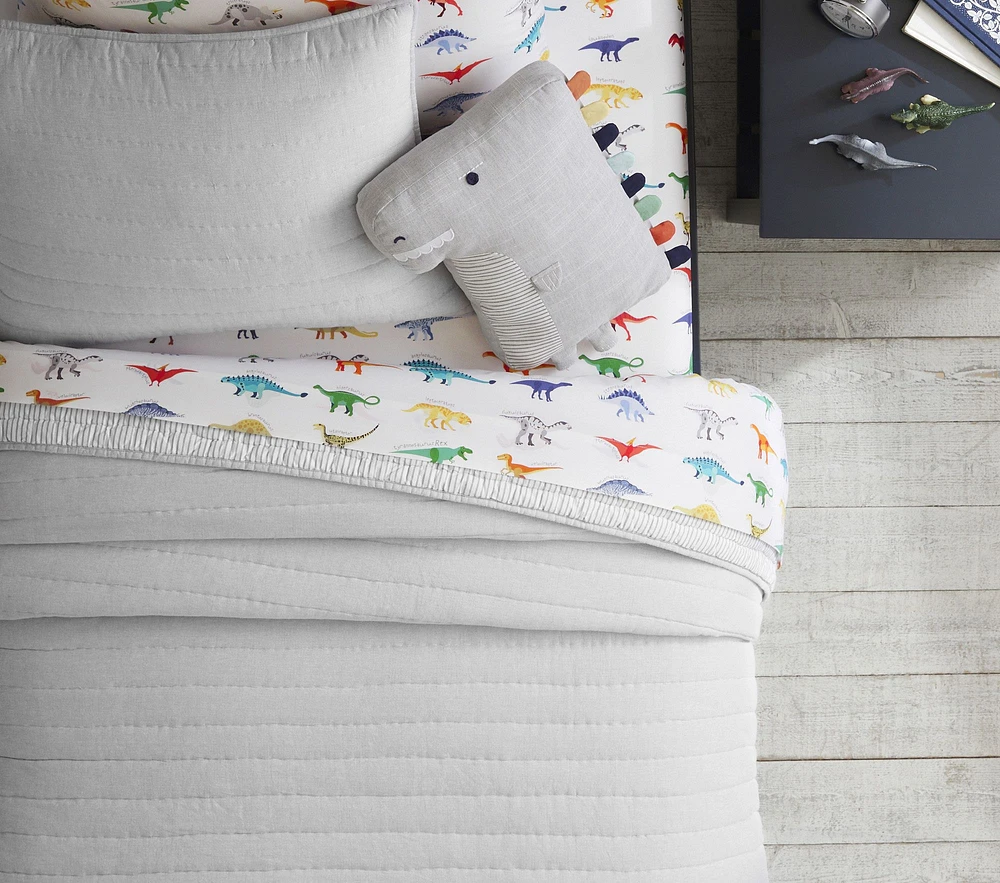 Finn Dino Organic Sheet Set & Pillowcases