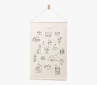 Homes Banner Wall Art