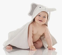 Elephant Baby Hooded Towel