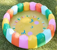 Rainbow Sun Inflatable Pool