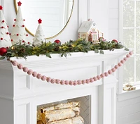 Ticking Stripe Ball Garland