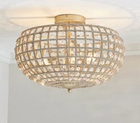 Serena Beaded Flush Mount (16")