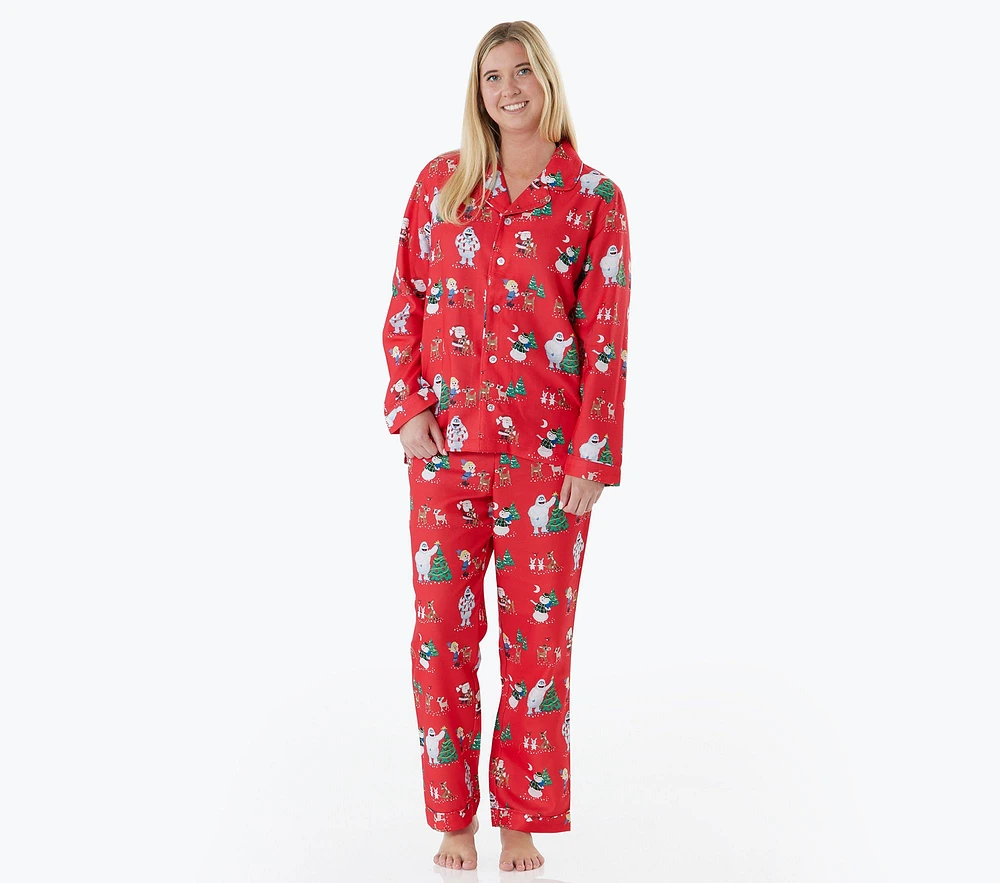 Rudolph® Adult Flannel Pajama Set