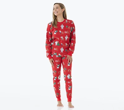 Rudolph® Adult Organic Pajama Set