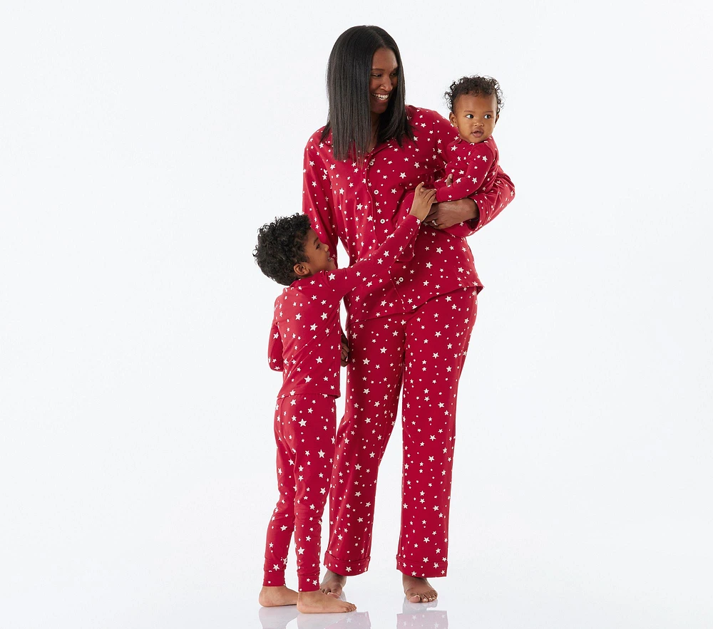 Silky Modal Starry Skies Family Pajama Collection