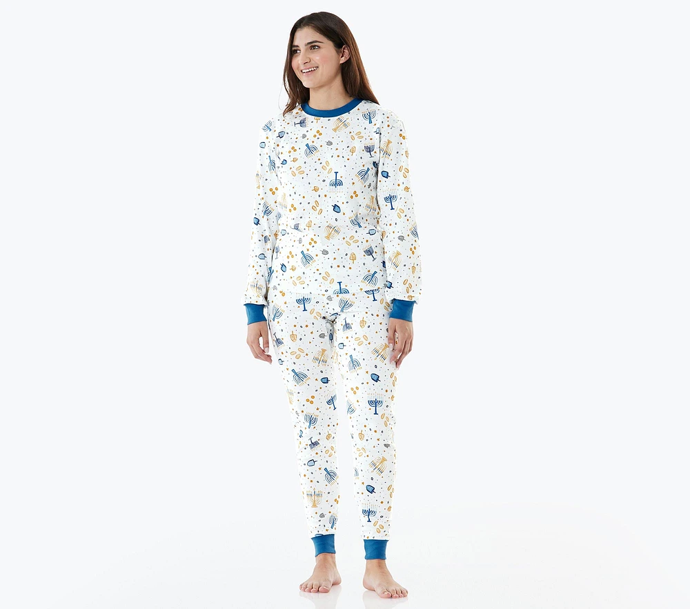 Adult Hanukkah Pajama Set