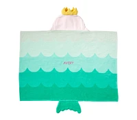 Mermaid Baby Beach Hooded Towel