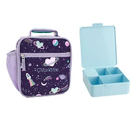 Mackenzie Rainbow Heart Galaxy Glow-in-the-Dark Lunch & Bento Bundle, Set of 2