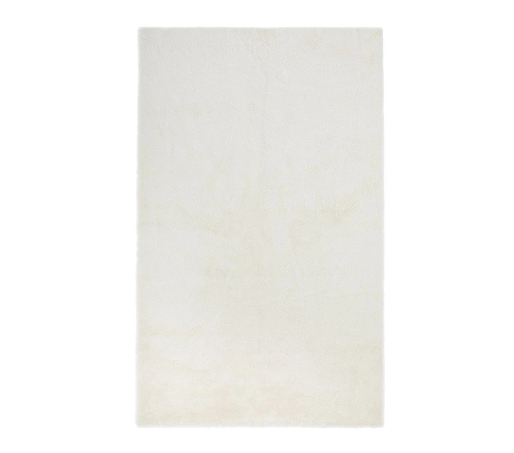 Open Box:  Machine Washable Faux-Fur Nursery Rectangle Rug