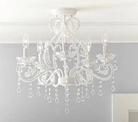 Lydia Flush Mount Chandelier (20")