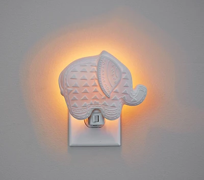 Ceramic Elephant Nightlight