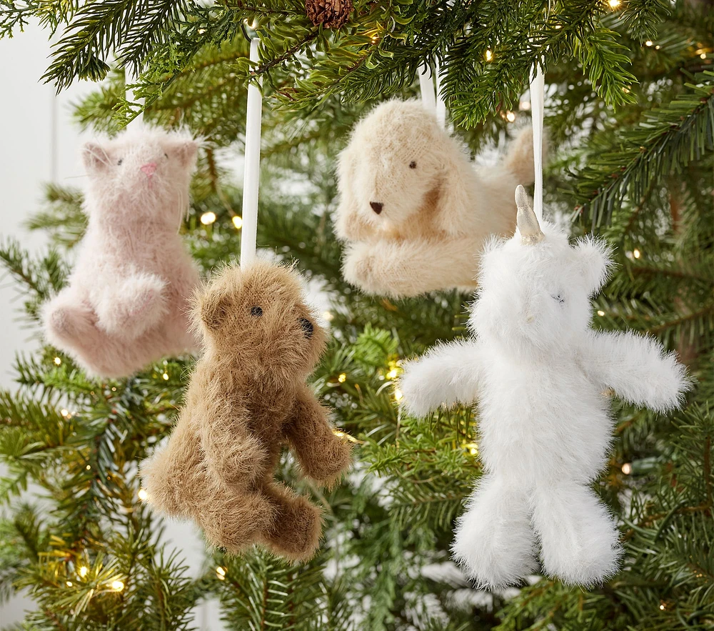 Knit Plush Ornaments