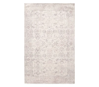 Lila Floral Antique Rug