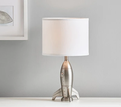 Rocketship Table Lamp (10")