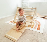 Lily & River Little Climber Pikler Triangle With Ladder/Slide