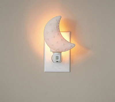 Ceramic Moon Nightlight (5")