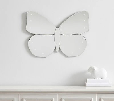 Frameless Butterfly Mirror (24")