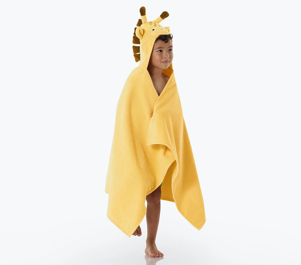 Giraffe Kid Hooded Towel