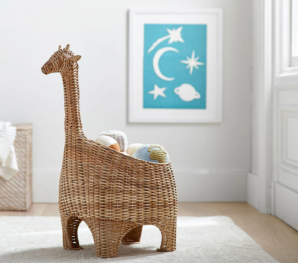 Giraffe Shaped Storage Basket