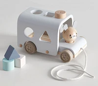 Plan Toys x pbk Bunny Sorting Bus