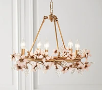 Grace Flower Chandelier (22")