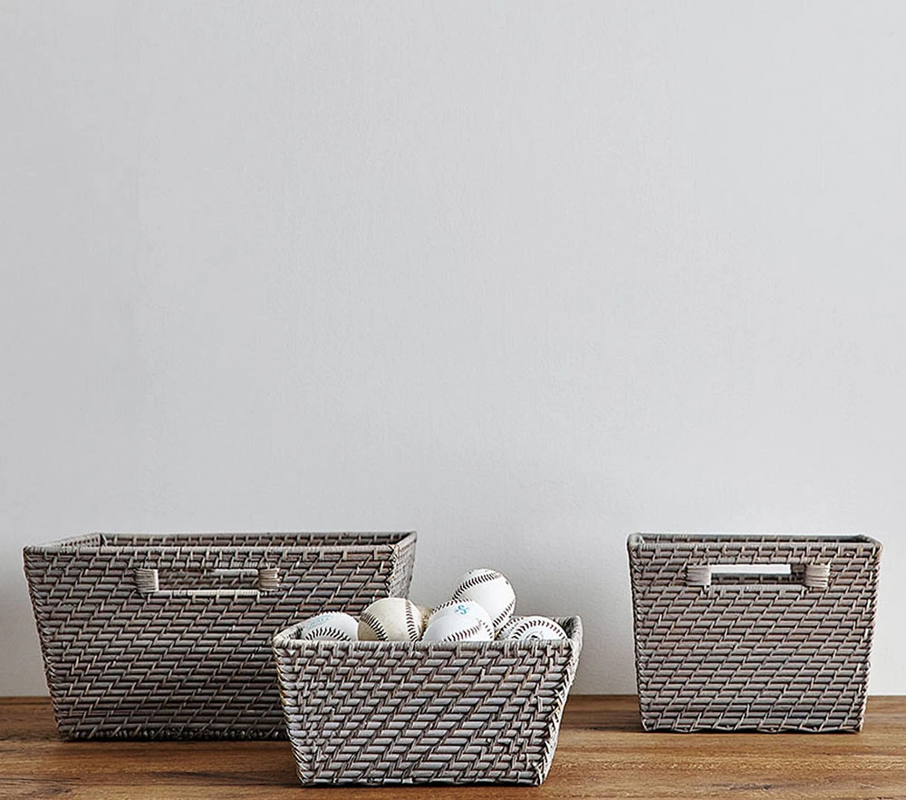 Quinn Gray Basket Collection