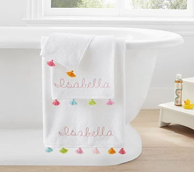 Quick Dry Tassel Bath Collection