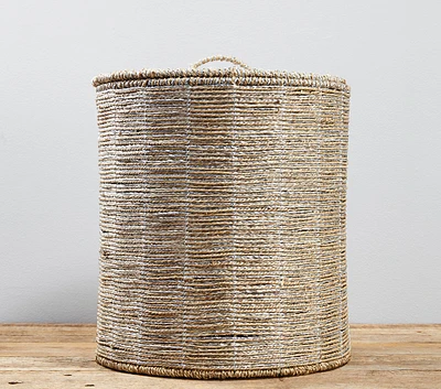 Silver Rope Hamper