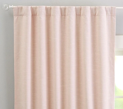 Open Box: Evelyn Linen Blackout Curtain