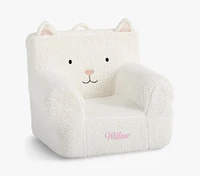 Anywhere Chair®, Ivory Sherpa Kitty