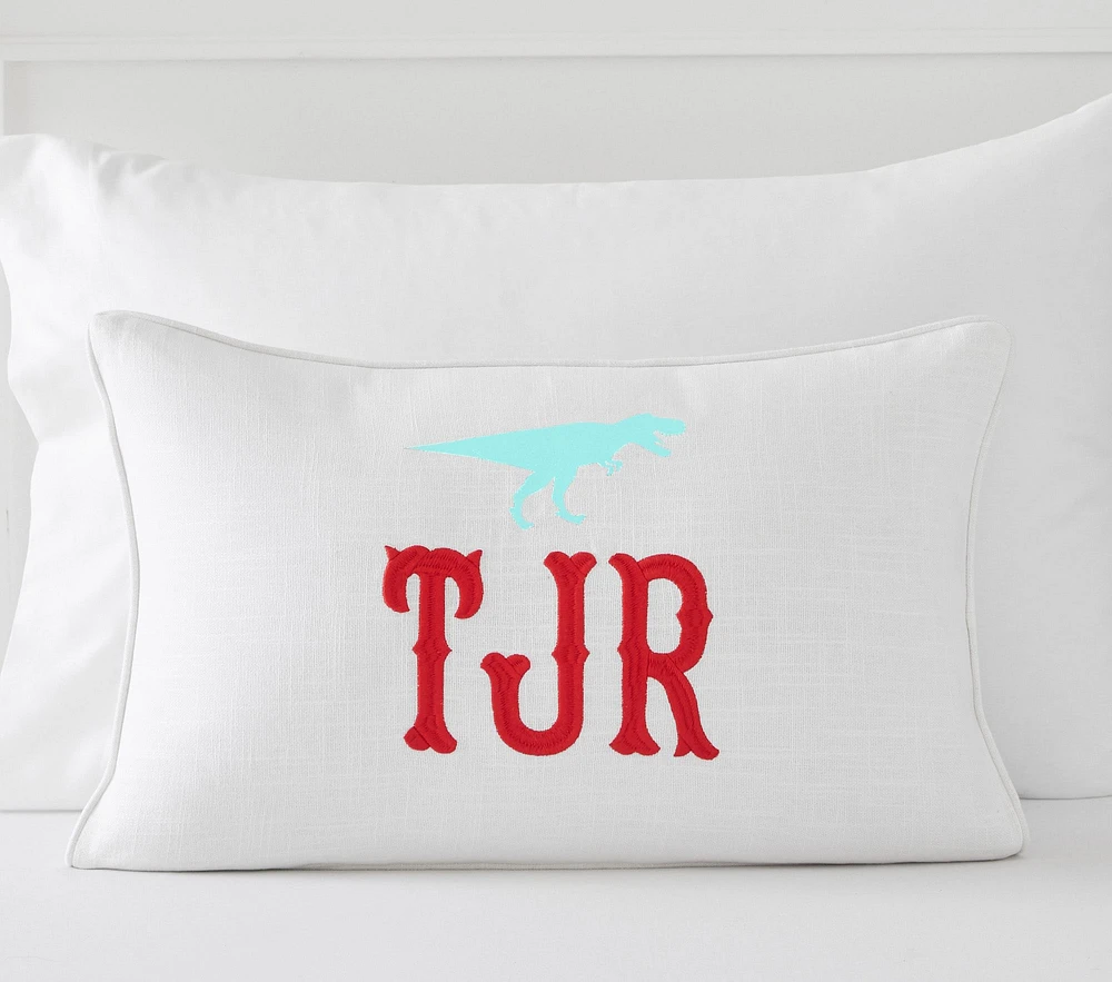 Dino Personalized Pillow Cover