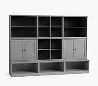 Cameron 3 x Mixed Shelves Wall System