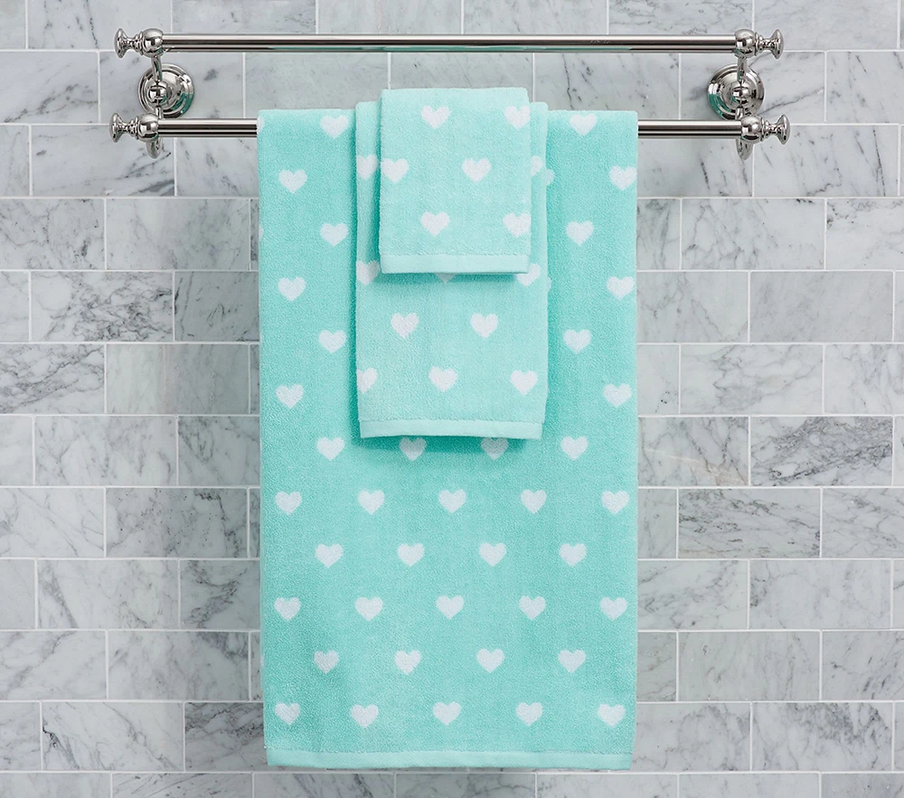 Heart Bath Towel Collection