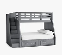 Belden Twin-Over-Full Stair Bunk Bed