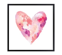 Minted® Abstract Heart Wall Art By Alethea & Ruth