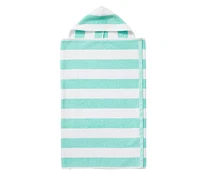 Rugby Stripe Kid Hooded Towels