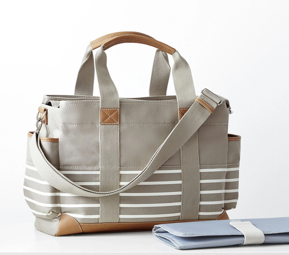 Classic Striped Diaper Bags