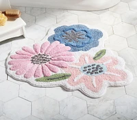 Floral Bath Mat