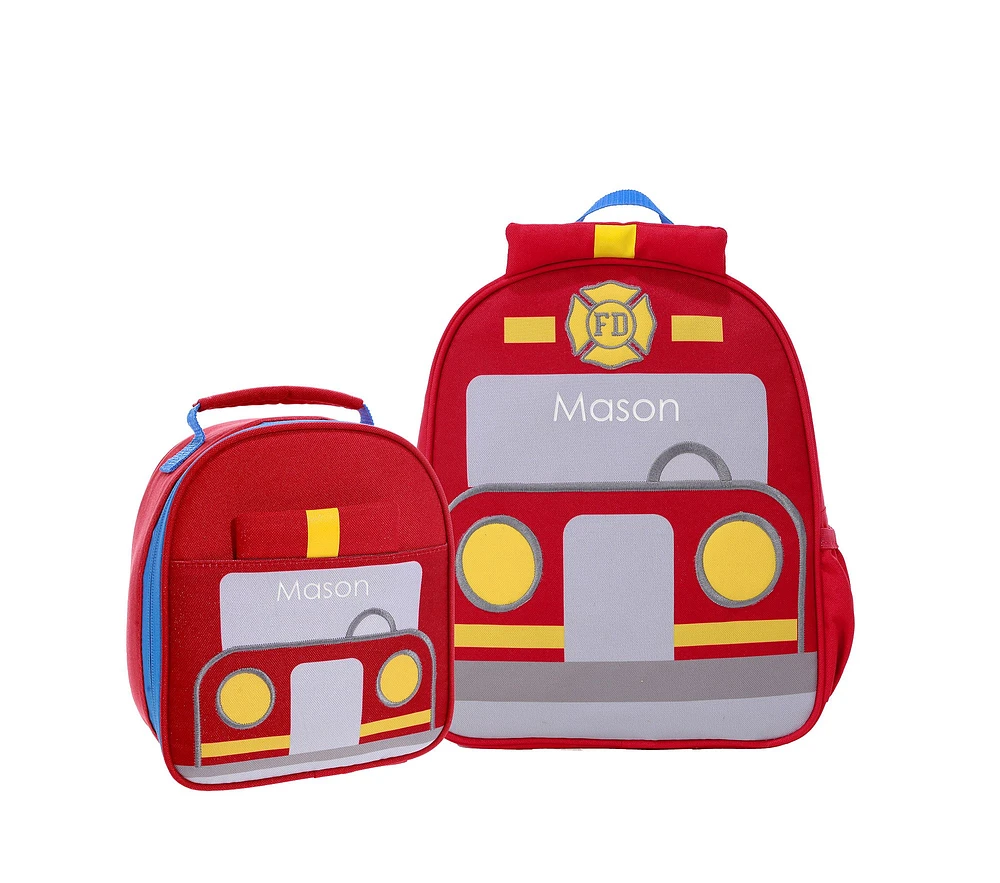 Little Critters Firetruck Backpack & Lunch Bundle, Set of 2