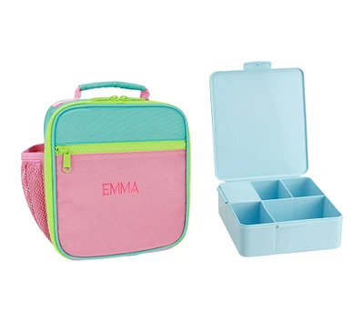 Astor Pink/Aqua/Lime Lunch & Bento Bundle, Set of 2