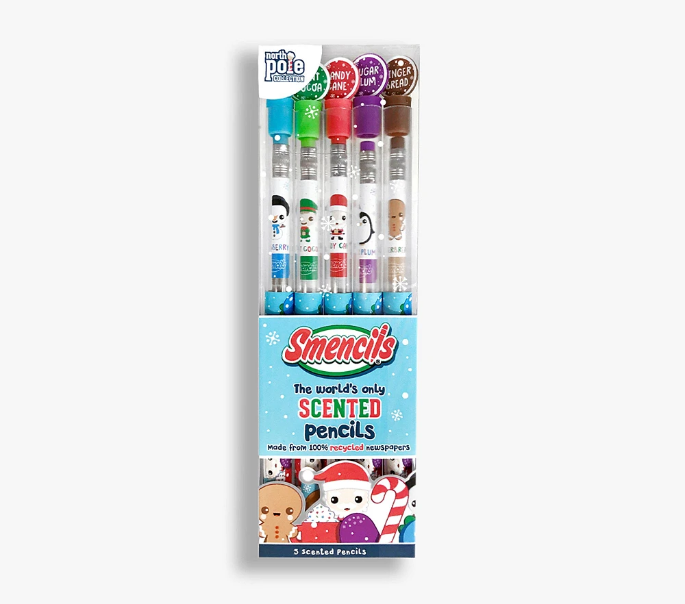 Smencils Holiday 5-pack