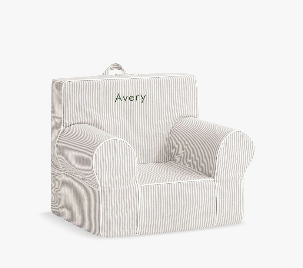 Anywhere Chair®, Oatmeal Oxford Stripe