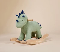 Dino Light-Up Plush Nursery Rocker