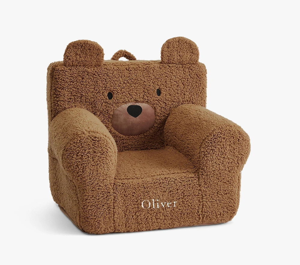 Anywhere Chair®, Caramel Sherpa Bear